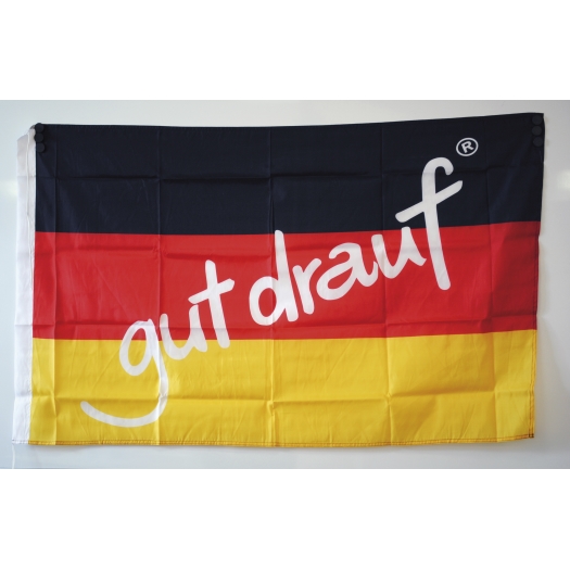 Deutschland-Fahne ‚gut drauf'